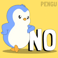 Penguin No GIF by Pudgy Penguins