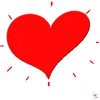 In Love Heart Sticker