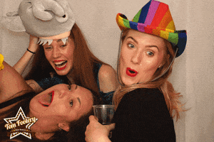 tomfoolerybooth fun birthday photobooth props GIF
