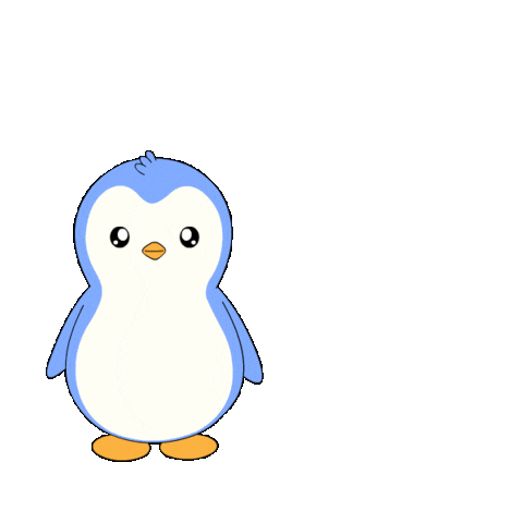 Fire Text Sticker by Pudgy Penguins
