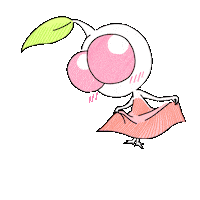 白ピクミン Sticker by akari_tatata