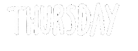 Days Of The Week Text Sticker