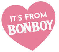 bonboyco pink heart collar dog collar giagif Sticker