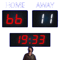 11 Away Sticker