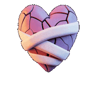 Broken Heart Love Sticker by Seorang Zaki