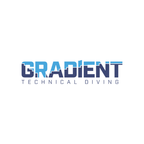 GradientTechnical reel diving gradient wreck Sticker