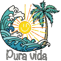 Good Vibes Beach Sticker