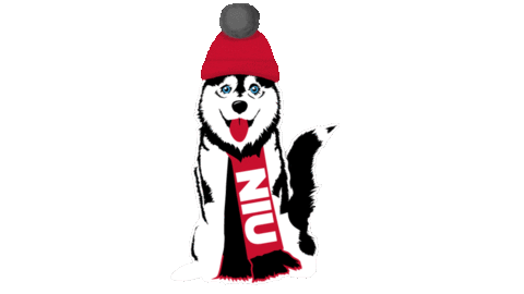 Niu Huskies Sticker by Northern Illinois University