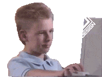 Computer Love Sticker by HD Design