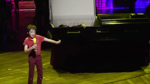 fun home funeral GIF by The Public Theater