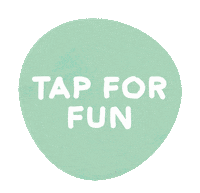 Tap Here Sticker by Natural Dog Company