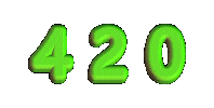 4 20 Cannabis Sticker by Justin