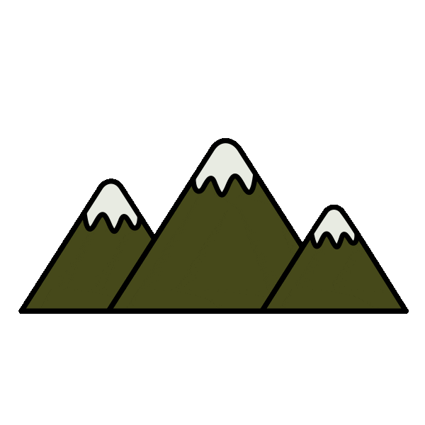 Adventure Mountain Sticker by Zappos