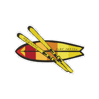 Skiing Snowboarding Sticker by Snowbird