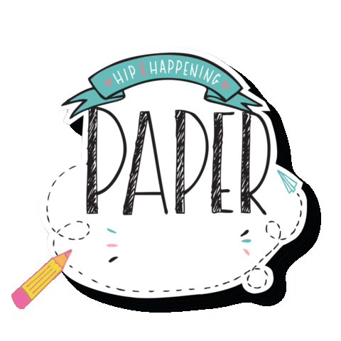 Paper Passion Sticker by Kimmik