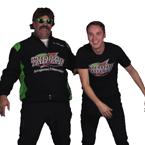 Christopher Bell Laughing Sticker by Interstate Batteries