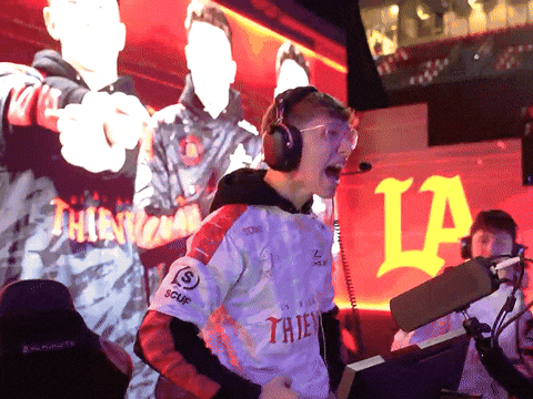 Hype Yell GIF by 100 Thieves