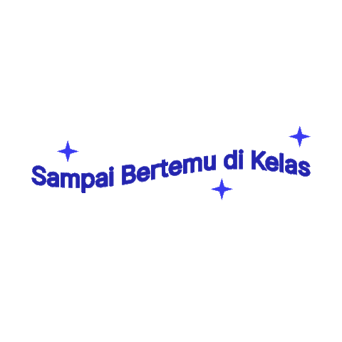 Baru Kelas Sticker by Sekolahmu