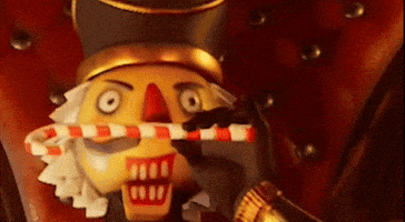 Sniffing Candy Cane GIF