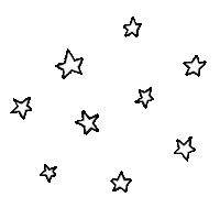 Space Star Sticker