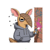 Chill Spray Sticker by Chillo Dillo