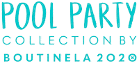 Pool Party Sticker by BoutineLA