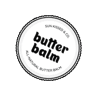sunkissedandco sustainablebeauty ecofriendlyproducts skco butterbalm Sticker