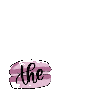 Macarons Sticker by Hand Lettered Design