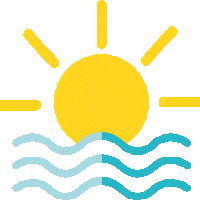 Mar Por Do Sol Sticker by Amanda Batista