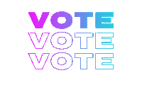 Voting Black Lives Matter Sticker by Digital Beauty HQ