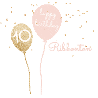 Anniversary Sticker by Ribbonton