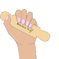 nails manicure Sticker by Kitchen Nail