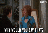 Why Would You Say That Leah Remini GIF by TV Land
