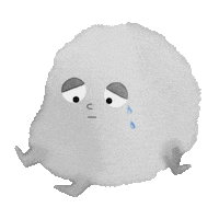 Sad Cry Sticker