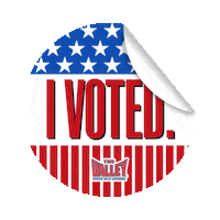 I Will Vote Election 2020 Sticker by Missouri Valley Conference