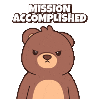 Teddy Bear Sticker by BEARISH