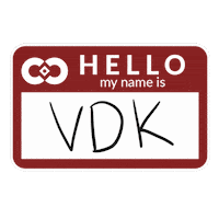 Name Tags Sticker by Cowe Communications