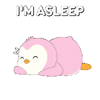 Tired Good Night Sticker by Pudgy Penguins