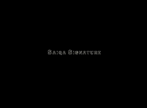 GIF by saiqasignature
