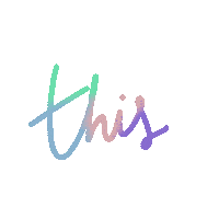 Arrow Ombre Sticker