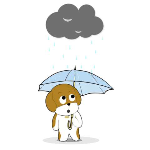 aandbxyz giphyupload mood water puppy Sticker