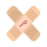 Plasma Pflaster Sticker by Haema Blutspendedienst