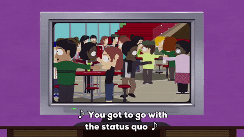 happy unison GIF by South Park 