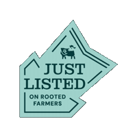 Justlisted Sticker by Rooted Farmers
