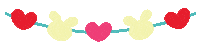 Heart Love Sticker by Fat Rabbit Farm