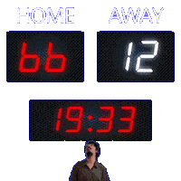 12 Away Sticker
