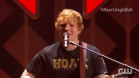 Ed Sheeran GIF by iHeartRadio