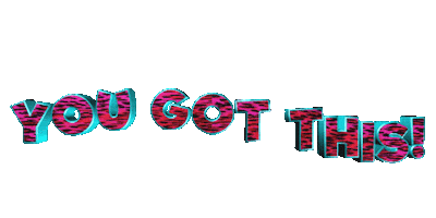 You Can Do It Good Luck Sticker by megan lockhart