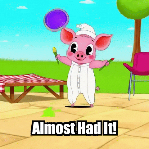 Fun Frisbee GIF by The Pigasso