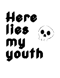 Rip Funeral Sticker